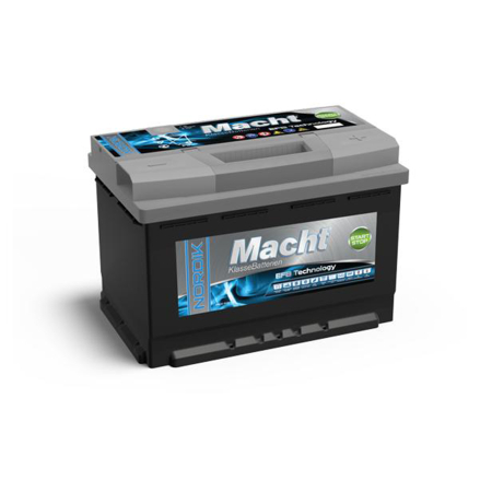 Baterii, acumulatori si incarcatoare - Baterie auto Macht Nordik EFB Start Stop 75AH, pornire 740A (310x175x175)