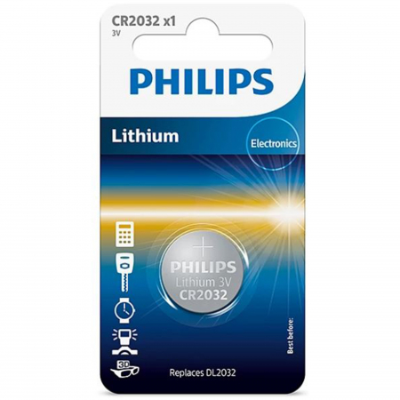 Baterii, acumulatori si incarcatoare - Baterie Philips CR2032