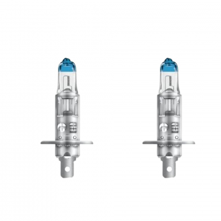 Halogen - Pachet 2 Becuri 12V H1 55 W, Night Breaker Laser NextGen +150% Blister, 1 Buc, Osram