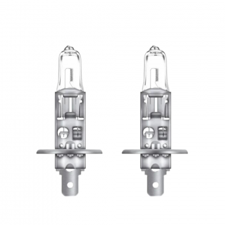 Electrica si Electronice Auto - Pachet 2 Becuri 12V H1 55 W NIGHT BREAKER SILVER +100% OSRAM