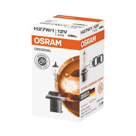 Electrica si Electronice Auto - Bec H27/1 12V 27W Osram, Original
