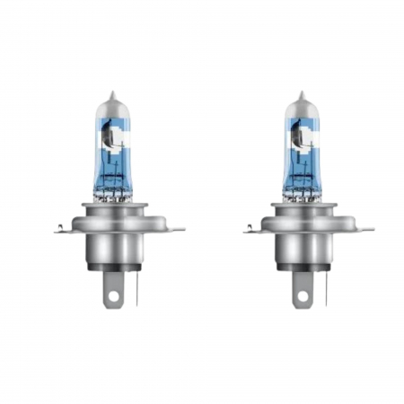 Halogen - Pachet 2  Becuri 12V H4 60/55 W, Night Breaker, Laser NextGen+150% Blister, 1 Buc, Osram