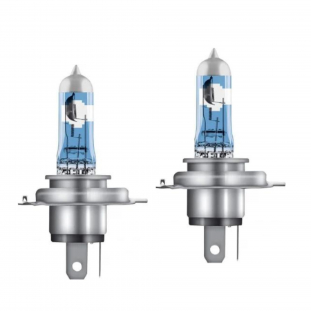 Halogen - Pachet 2 Becuri 12V H4 60/55 W, Night Breaker Laser NEXTGEN +150%, Osram