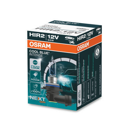 Branduri - Bec Halogen OSRAM Cool Blue Intense HIR2 - 55W, 12V (Lumină Albă Premium)