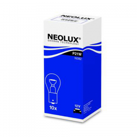 Becuri Auto - Set 10 buc Bec Semnalizare 12V P21W Ba15S Neolux