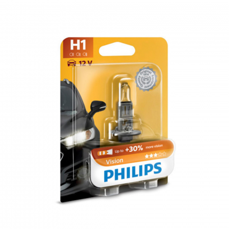 Halogen - Bec Far H1 55W 12V Vision Philips (Blister)