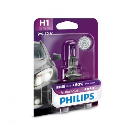 Halogen - Bec Far H1 55W 12V Vision Plus Philips