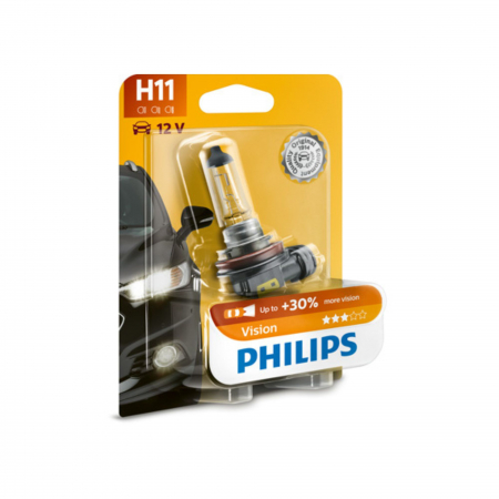 Electrica si Electronice Auto - Bec Far H11 12V 55W  Philips Vision(Blister)
