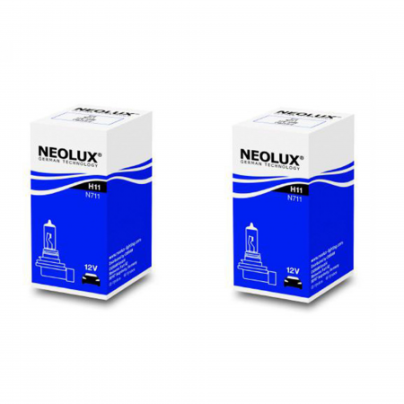 Electrica si Electronice Auto - Pachet 2 x Bec Far H11 12V Pgj19-2 55W Neolux