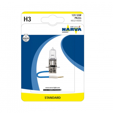 Becuri Auto - Bec Far H3 55W 12V Narva (Blister)