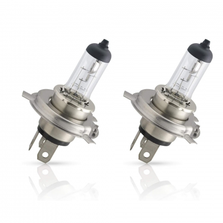 Electrica si Electronice Auto - Pachet 2 Becuri Far H4 P43T 60/55W 12V Vision Plus Philips