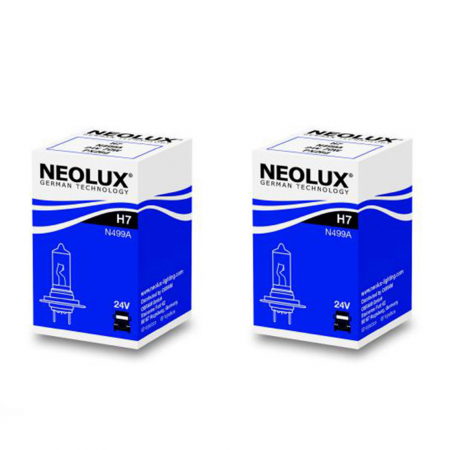 Becuri Auto - Pachet 2 x Bec Far H7 24V Px26D 70W Neolux