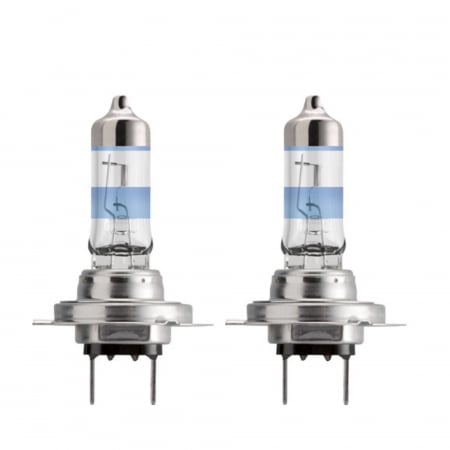 Halogen - Pachet 2 Becuri Far H7 55W 12V Racing Vision GT200 (Blister) Philips