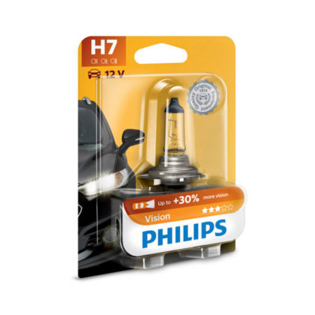 Halogen - Bec Far H7 55W 12V Vision Philips (Blister)