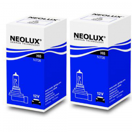 Becuri Auto - Pachet 2 x Bec Far H8 12V Pgj19-1 35W Neolux