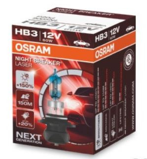 Bec HB3 12V 60W Osram,  Night Breaker Laser NextGen +150%
