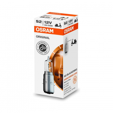 Halogen - Bec Moto 12V S2 35/35 W Osram, Original