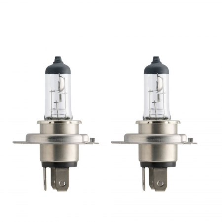 Halogen - Pachet 2 Becuri Moto H4 Vision 12V 60/55W Philips (Blister)