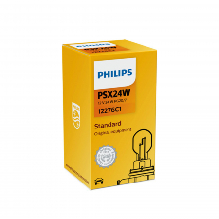 Halogen - Bec Proiector 12V PSX24W Pentru Logan Facelift (Cutie) Philips