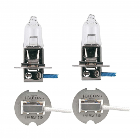 Becuri Auto - Pachet 2 Becuri Proiector H3 12V PK22S 55W Narva