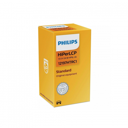Electrica si Electronice Auto - Bec Semnalizare 12V Hiperlcp 12197 HTR 13.5V 24W Philips Hiper Vision