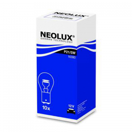 Electrica si Electronice Auto - Set 10 buc Bec Stop Frana 12V P21/5W Bay15D Neolux