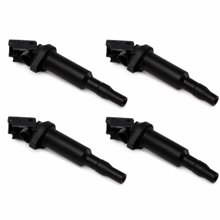 Accesorii Auto - Set 4 bobine inducție Dreissner 12V 3 poli pentru BMW Seria 3 E90 / E91 benzină