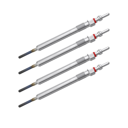 Accesorii Auto - Set 4 Bucăți Bujie Incandescentă BERU - Cupra Formentor 2.0 TDI (KM7) - 4.4V