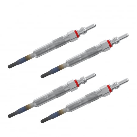 Echipamente Service - Set 4 bujii incandescente Bosch pentru VW Golf Plus V 1.9 TDI 105cp 77kw