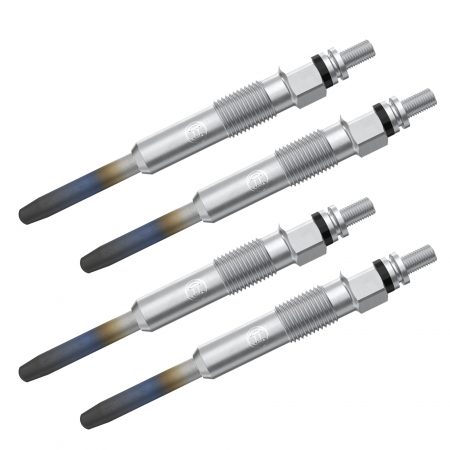 Accesorii Auto - Set 4 bujii incandescente Bosch pentru Citroen AX, Berlingo, Jumpy, Saxo, Xsara, Fiat Scudo, Nissan Micra, Peugeot 106, 206, 306, Expert, Partner, Toyota Corolla