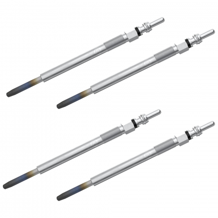 Branduri - Set 4 bujii incandescente Bosch pentru Citroen Berlingo, C1, C2, C3, C4, C5, Jumpy, Xsara, Fiat Scudo, Ford C-Max, Fiesta, Focus II, Fusion, Peugeot 206, 207, 307, 3008, 308, 407, 5008