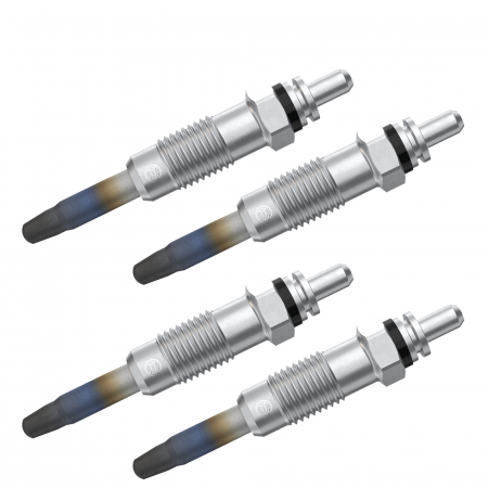 Accesorii Auto - Set 4 bujii incandescente Bosch pentru Citroen Berlingo, Jumper I, Jumpy I, Xantia, Fiat Ducato, Scudo, Iveco Daily I, Mercedes-Benz Sprinter, Peugeot Boxer, Expert, J5, Partner, Renault Master, Trafic