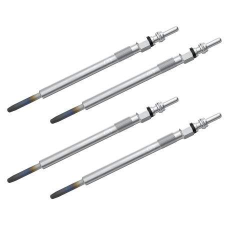 Accesorii Auto - Set 4 bujii incandescente Bosch pentru Citroen C5 III, C6, Jaguar S-Type II, Land Rover Discovery III/IV, Range Rover III, Peugeot 407, Volvi S60, S80, V70 II, Xc70, XC90