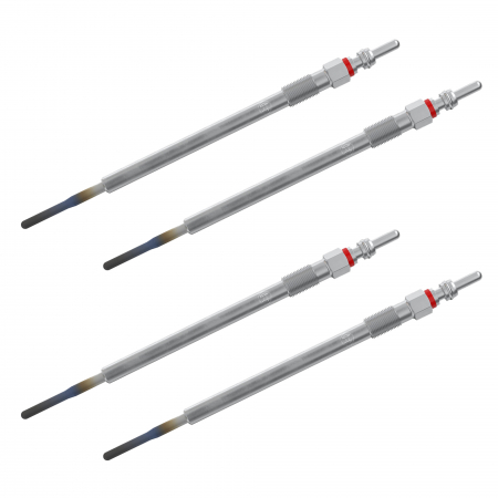 Accesorii Auto - Set 4 bujii incandescente Bosch pentru Fiat 500L, 500X, Bravo, Doblo, Ducato, Freemont, Sedici, Tipo, Jeep Cherokee, Grand Cherokee, Opel Astra J, Combo, Insignia A, Saab 9-3, Suzuki SX4