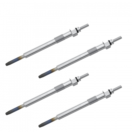 Accesorii Auto - Set 4 bujii incandescente Bosch pentru Hyundai Accent III, Getz, i10, i20, i30, ix20, Kia Carens III, Ceed, Rio II/III, Soul, Venga