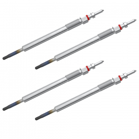 Accesorii Auto - Set 4 bujii incandescente Bosch pentru Hyundai ix35, Santa Fe II/III, Grand Santa Fe, Kia Sorento II, Sportage III