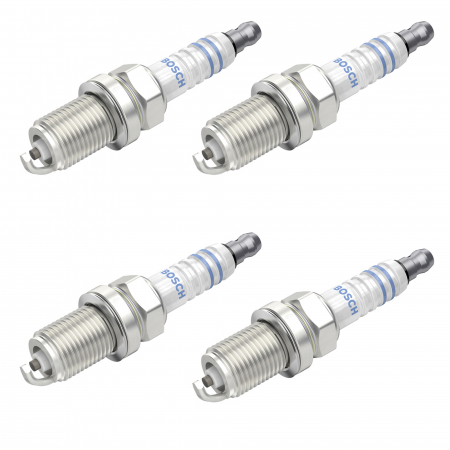 Echipamente Service - Set 4 bujii scanteie Bosch pentru Audi A6 C4 2.8 benzina 174 cp 128 kw