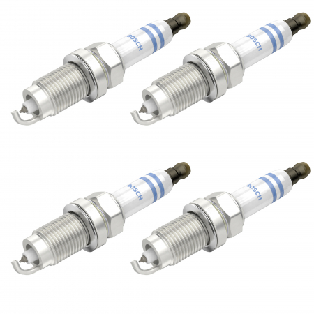 Echipamente Service - Set 4 bujii scanteie Bosch pentru Audi A3 ,A4, Skoda Octavia, VW Eos, Golf, Jetta, Passat, Touran