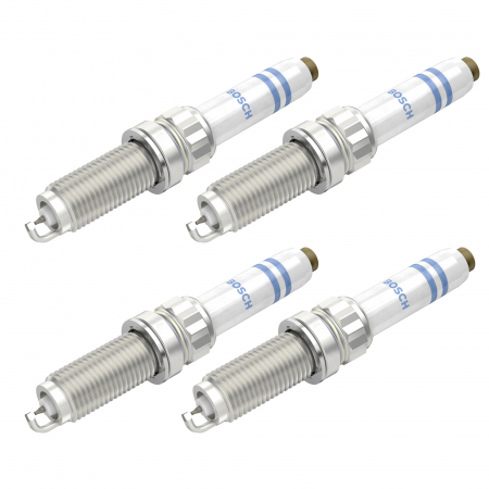 Accesorii Auto - Set 4 bujii scanteie Bosch pentru BMW Seria 1, Seria 2, Seria 3, Seria 4, Seria 5, Seria 6, Seria 7, X1, X2, X3, X4