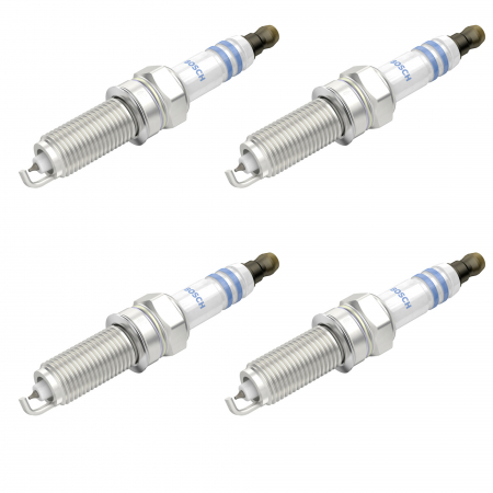 Echipamente Service - Set 4 bujii scanteie Bosch pentru Citroen C1, C3, C4, C-Elysee, Opel Corsa F, Crossland X, Peugeot 108, 2008, 208, 301, 308, Toyota Aygo