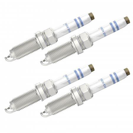 Accesorii Auto - Set 4 bujii scanteie Bosch pentru Dacia Duster, Jogger, Lodgy, Sandero III, Renault Arkana, Austral, Captur, Clio, Kadjar, Megane, Scenic, Talisman