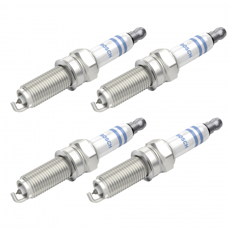 Accesorii Auto - Set 4 bujii scanteie Bosch pentru Mercedes-Benz C-Class, CLK, CLS, E-Class, GLK-Class, M-Class, R-Class, S-Class, SL, SLK, Sprinter, Vito