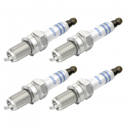 Pachete cu pret redus - Set 4 bujii scanteie Bosch pentru Opel Agila B, Suzuki Alto, Splash, Swift