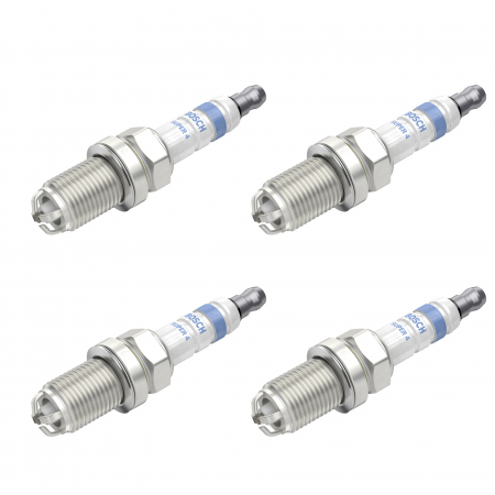 Accesorii Auto - Set 4 bujii scanteie Bosch pentru Opel Astra F, Astra G, Calibra A, Combo, Corsa A, Corsa B, Corsa C, Frontera A, Kadett E, Omega, Vectra