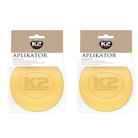 Branduri - Pachet 2 bureti aplicatori K2 pentru ceara auto