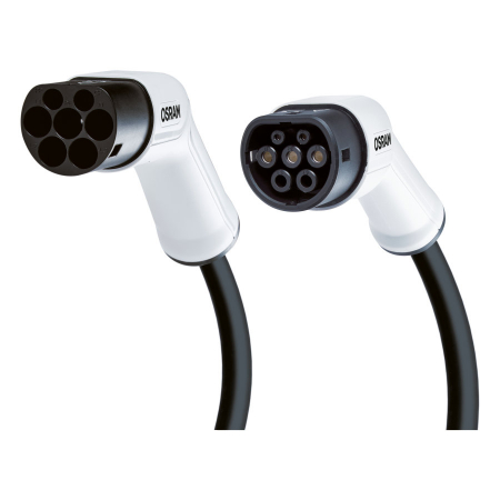 Mobilitate si Hibride - Cablu incarcare Osram Battrycharge 7PIN 3phase 32A 22KW Type 2 TO Type 2