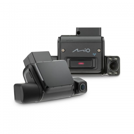 Camere Auto DVR - Cameră Auto Mio MiSentry™ 12T - 4G LTE, Cloud, Monitorizare Triplă (Față, Cabină, Spate)