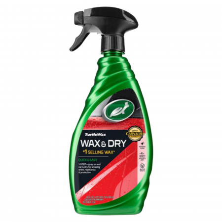 Branduri - Ceara lichida Wax & Dry TurtleWax 500ml