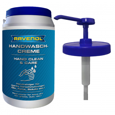 Produse Cosmetica Auto - Pachet dispenser Ravenol pentru pasta de maini+ pasta de maini Ravenol 3 litri