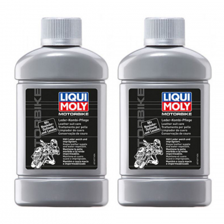 Pachete cu pret redus - Pachet 2 x Emulsie tratament Liqui Moly pentru intretiere tapiterie piele Motorbike 250 ml